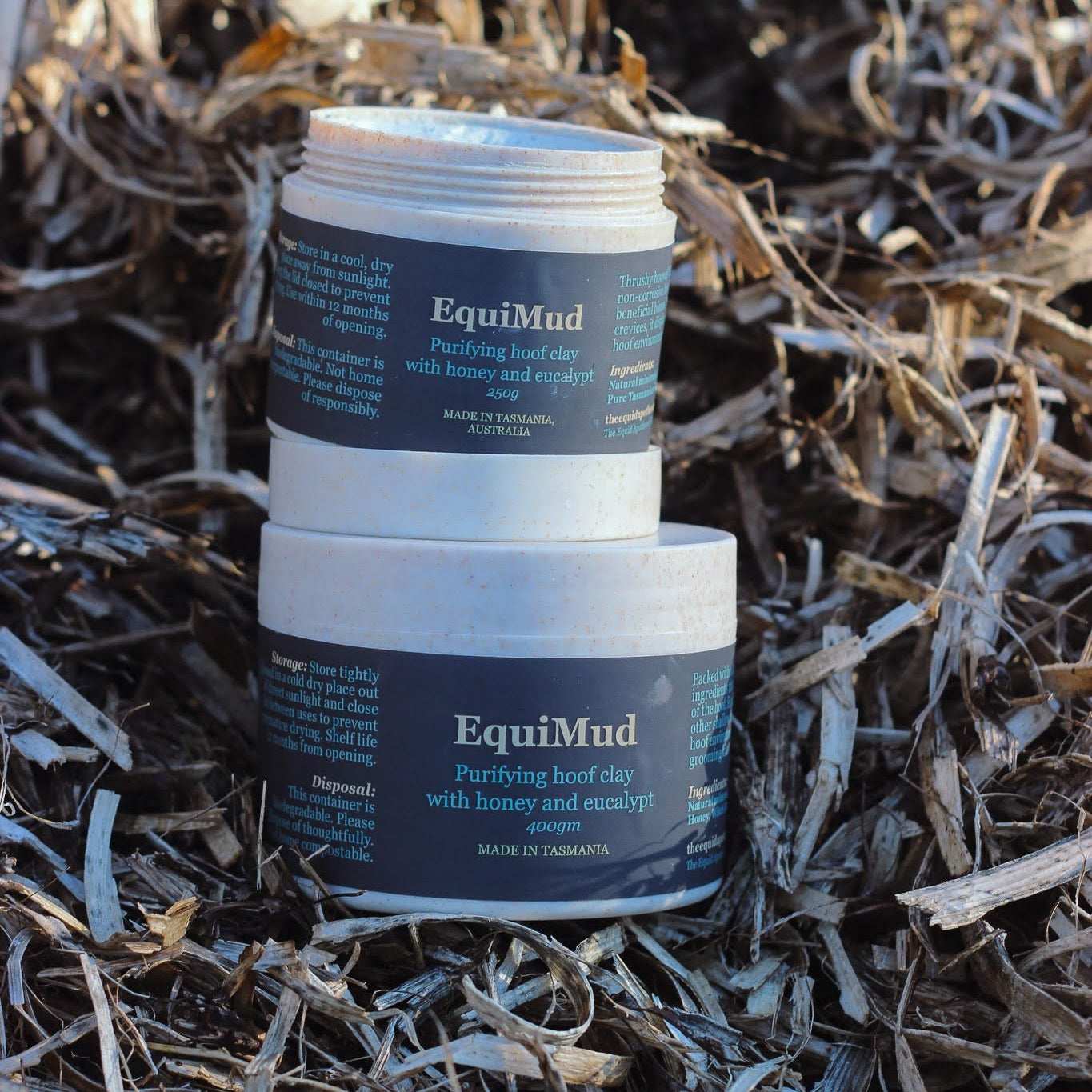 EquiMud Hoof clay 250gm and 400gm sizes